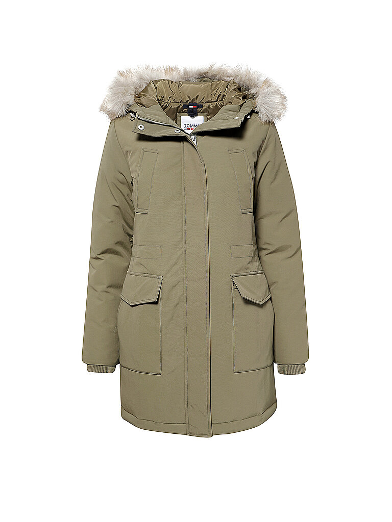 TOMMY JEANS Parka Technical grün | L